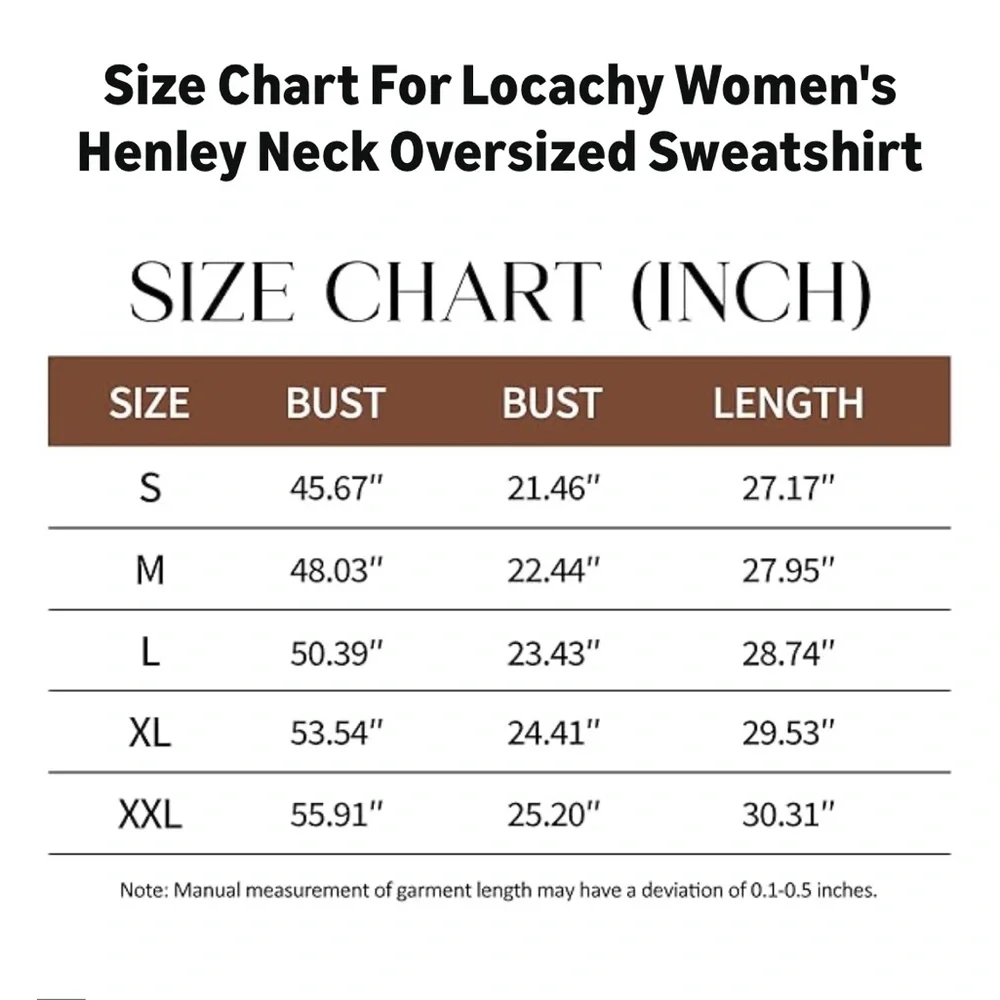 NWT Locachy Henley Neck Button Oversized Sweatshirt Burgundy size small - Picture 5 of 7